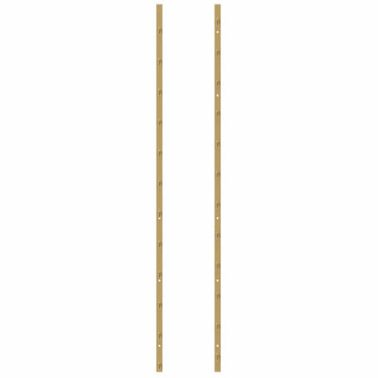 Wand-Weinregal für 36 Flaschen Golden Eisen