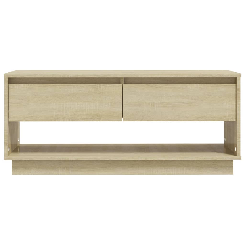 Meuble TV chêne Sonoma 102x41x44 cm matériau bois