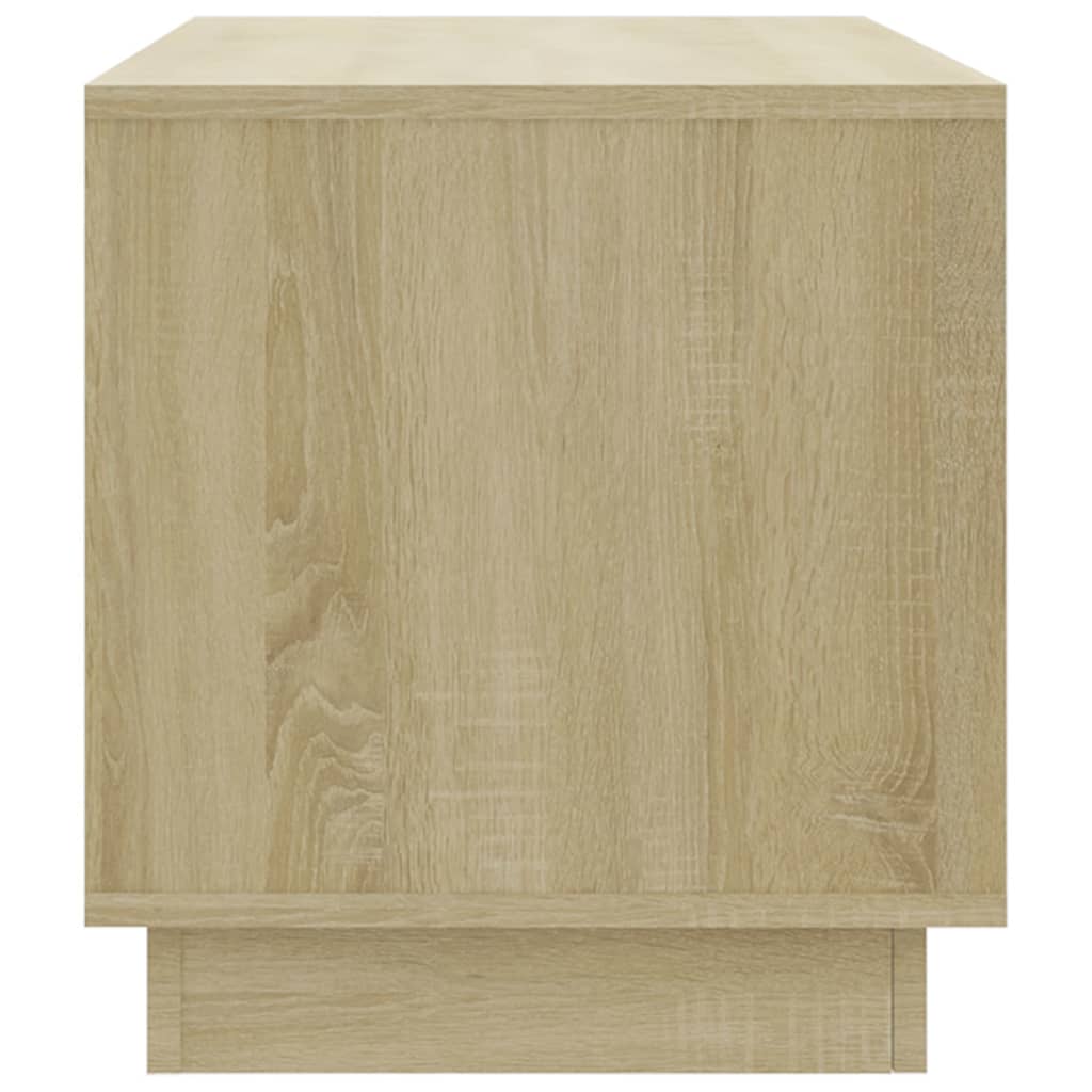 Meuble TV chêne Sonoma 102x41x44 cm matériau bois