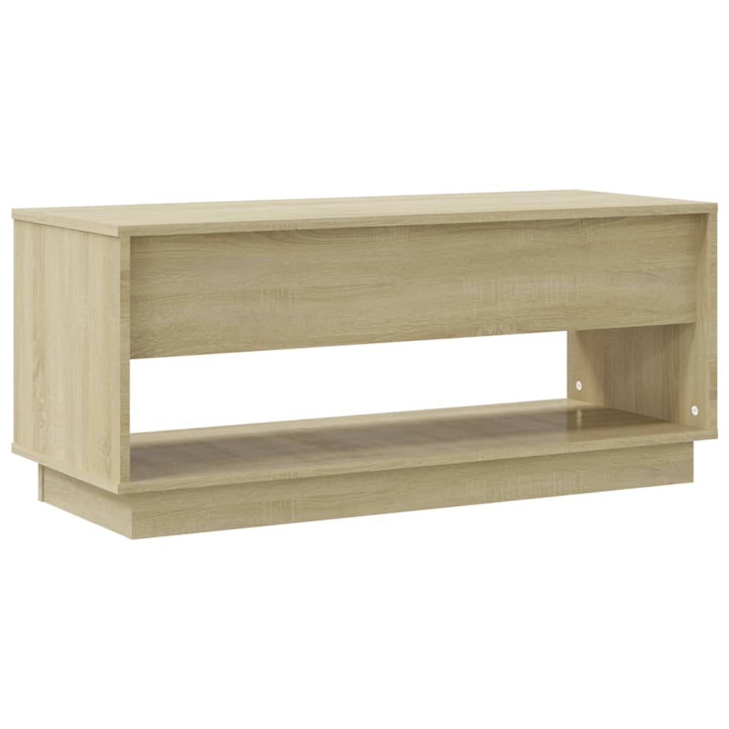 Meuble TV chêne Sonoma 102x41x44 cm matériau bois
