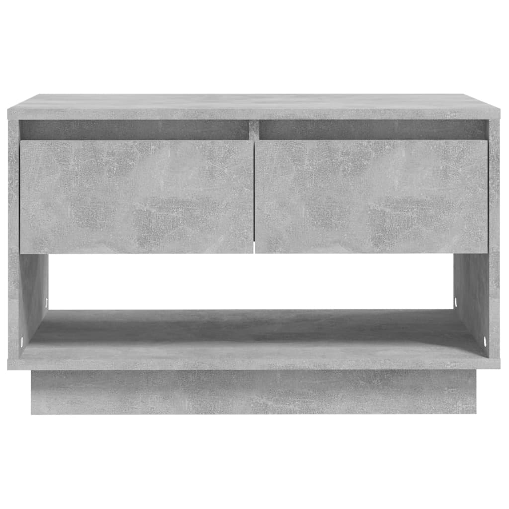 Meuble TV gris béton 70x41x44 cm en bois