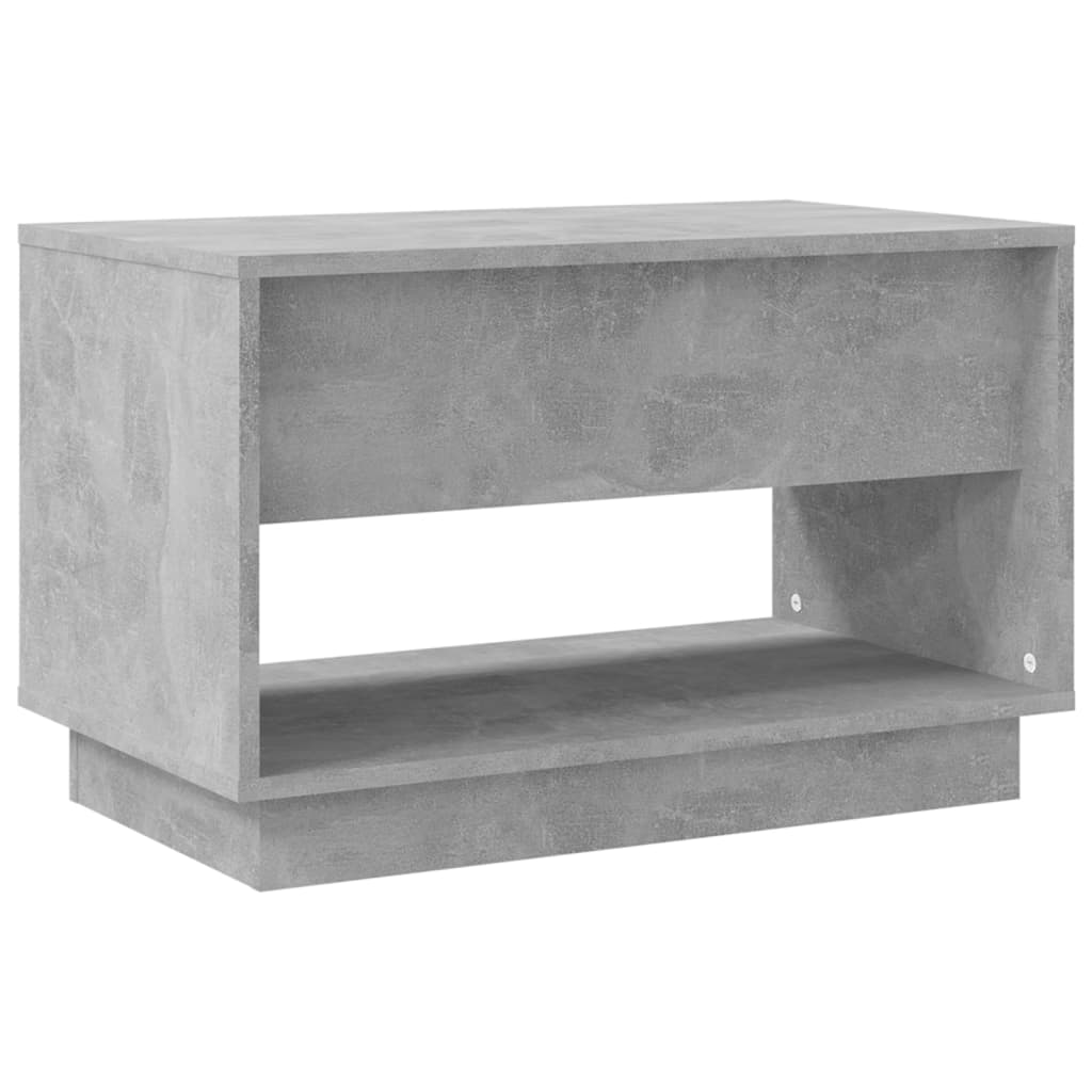 Meuble TV gris béton 70x41x44 cm en bois