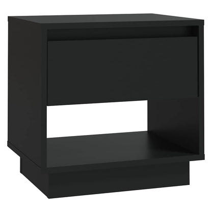 Nachttisch Schwarz 45x34x44 cm Holzwerkstoff