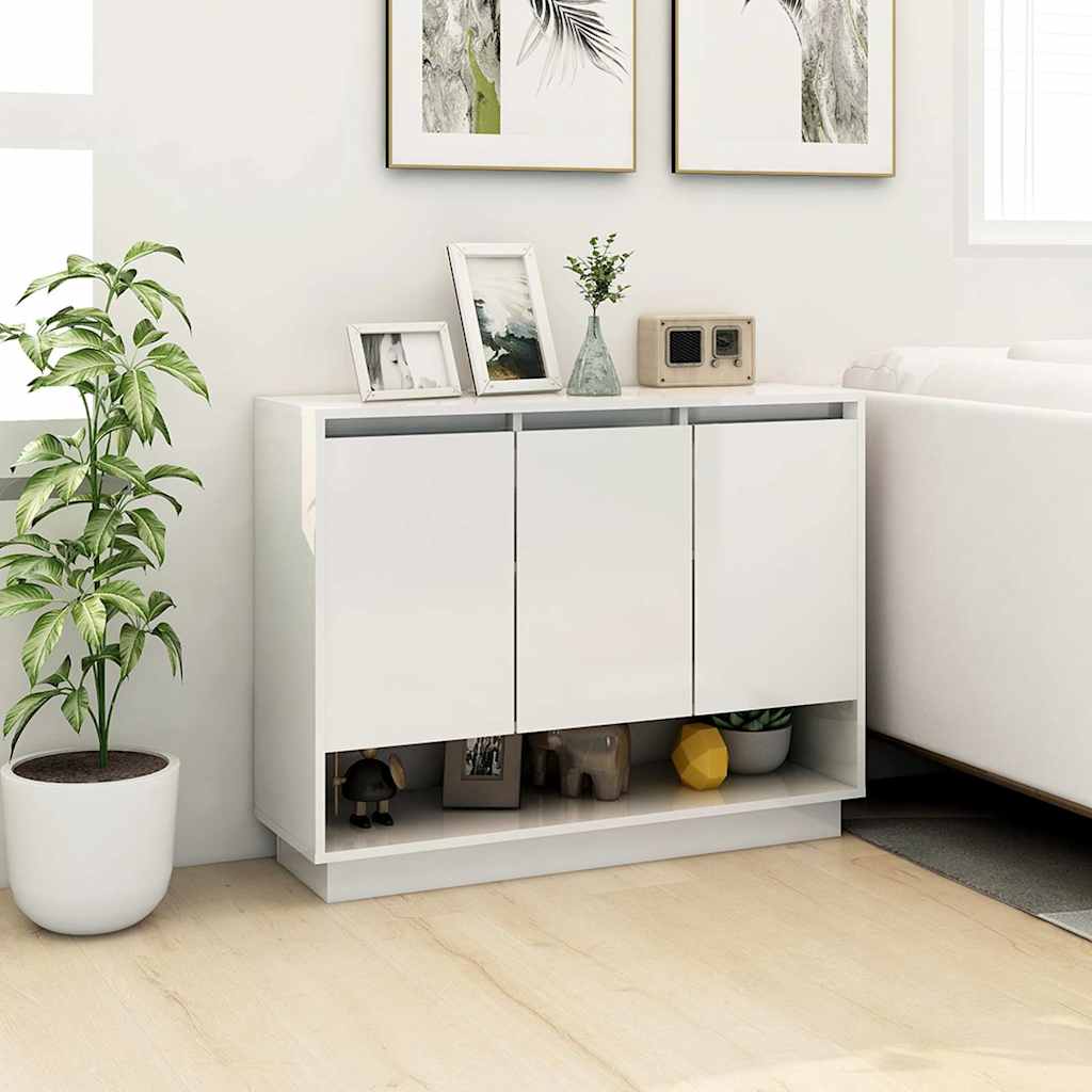 Sideboard Weiß 97x31x75 cm Holzwerkstoff