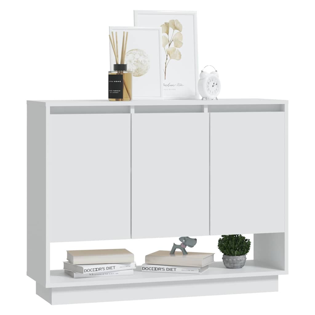 Sideboard Weiß 97x31x75 cm Holzwerkstoff