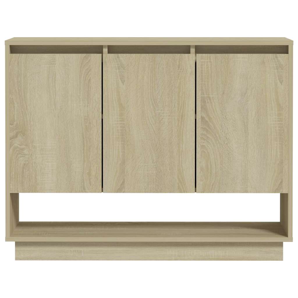 Sideboard Sonoma-Eiche 97x31x75 cm Holzwerkstoff