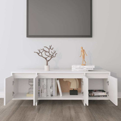 TV-Schrank Weiß 120x30x40,5 cm Holzwerkstoff