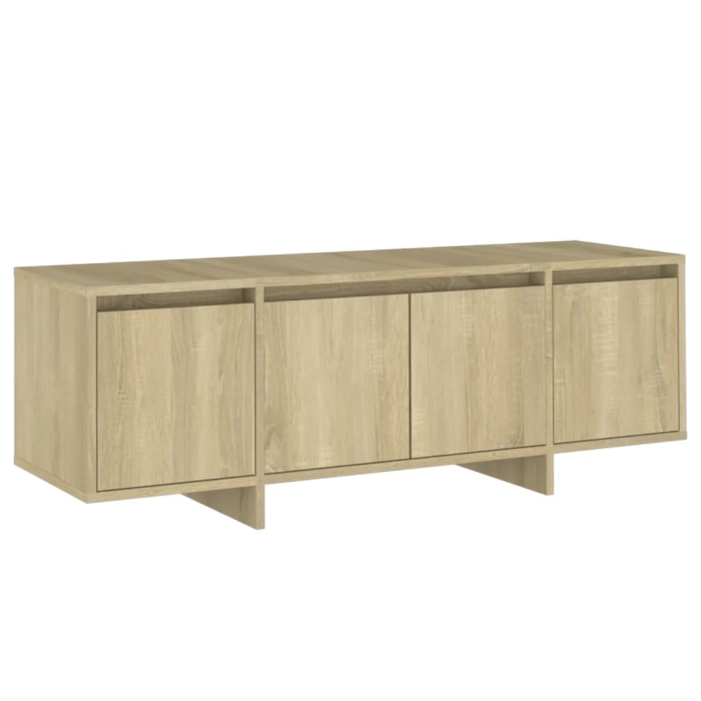Meuble TV chêne Sonoma 120x30x40,5 cm matériau bois