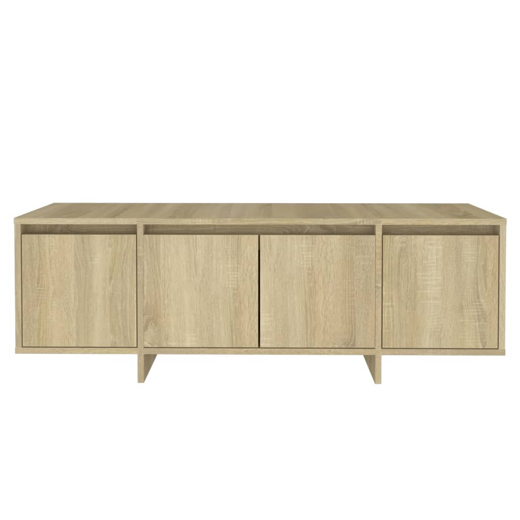 Meuble TV chêne Sonoma 120x30x40,5 cm matériau bois