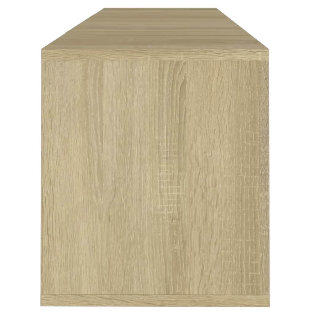 Meuble TV chêne Sonoma 120x30x40,5 cm matériau bois