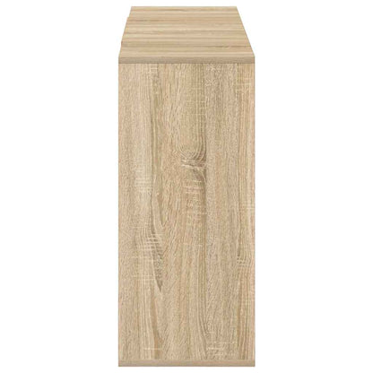 Sideboard Sonoma-Eiche 120x30x75 cm Holzwerkstoff