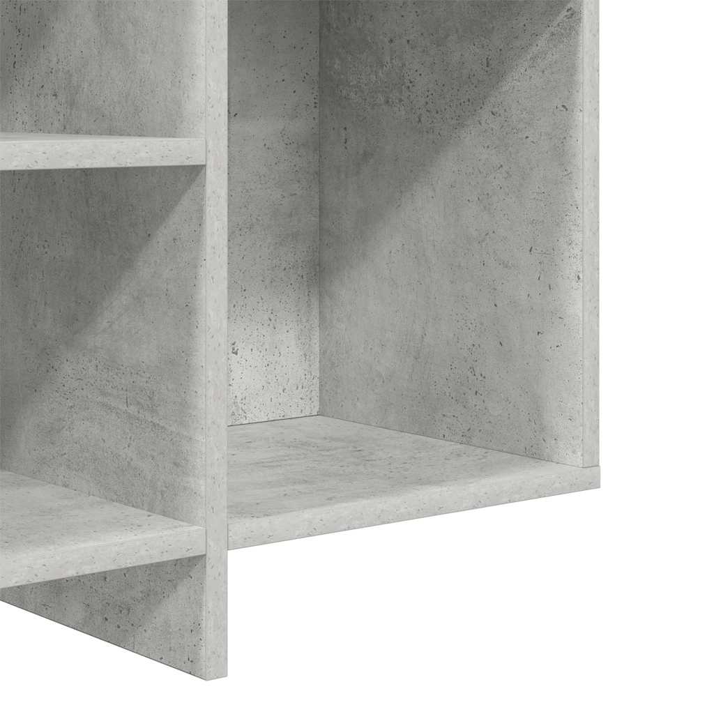 Sideboard Betongrau 120x30x75 cm Holzwerkstoff