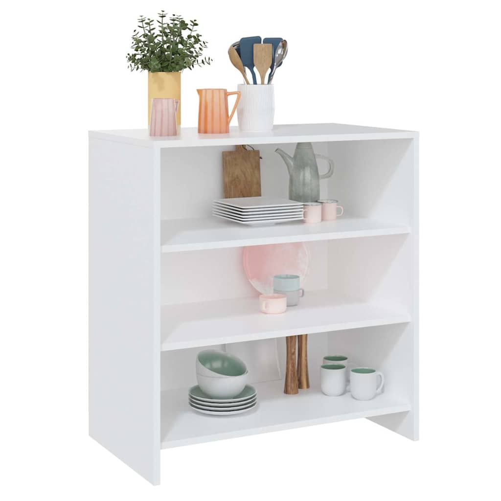 Sideboard Weiß 70x40,5x75 cm Holzwerkstoff