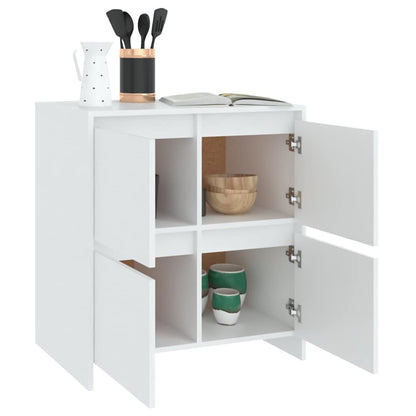 Sideboard Weiß 70x41x75 cm Holzwerkstoff