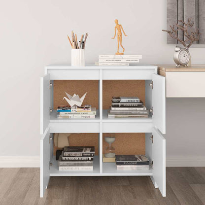 Sideboard Weiß 70x41x75 cm Holzwerkstoff