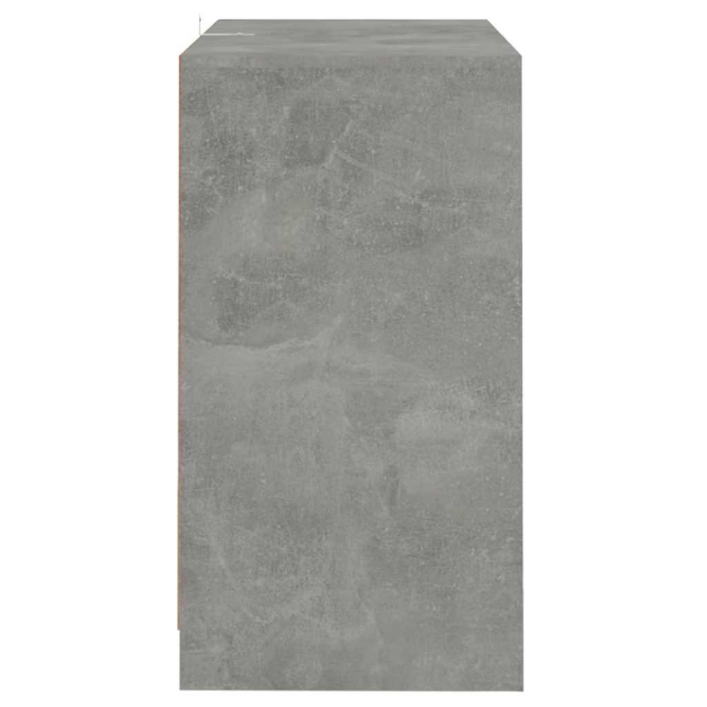 Sideboard Betongrau 70x41x75 cm Holzwerkstoff