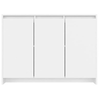 Sideboard Weiß 102x33x75 cm Holzwerkstoff