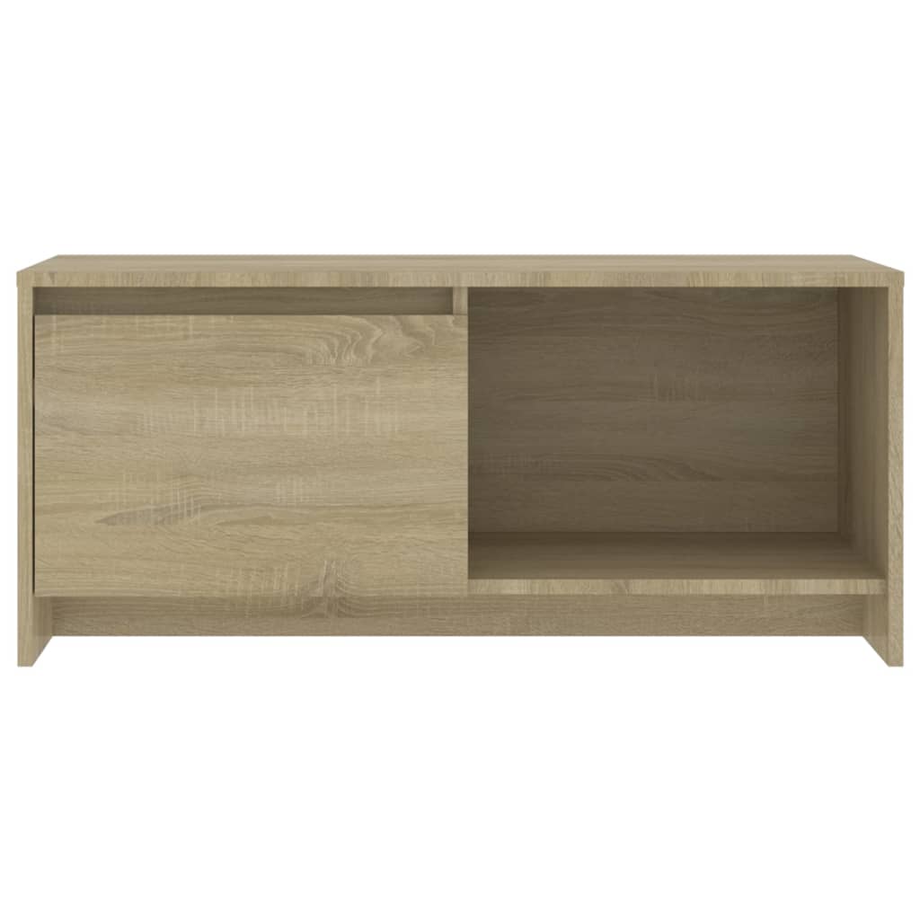 Meuble TV en chêne Sonoma 90x35x40 cm, matériau à base de bois