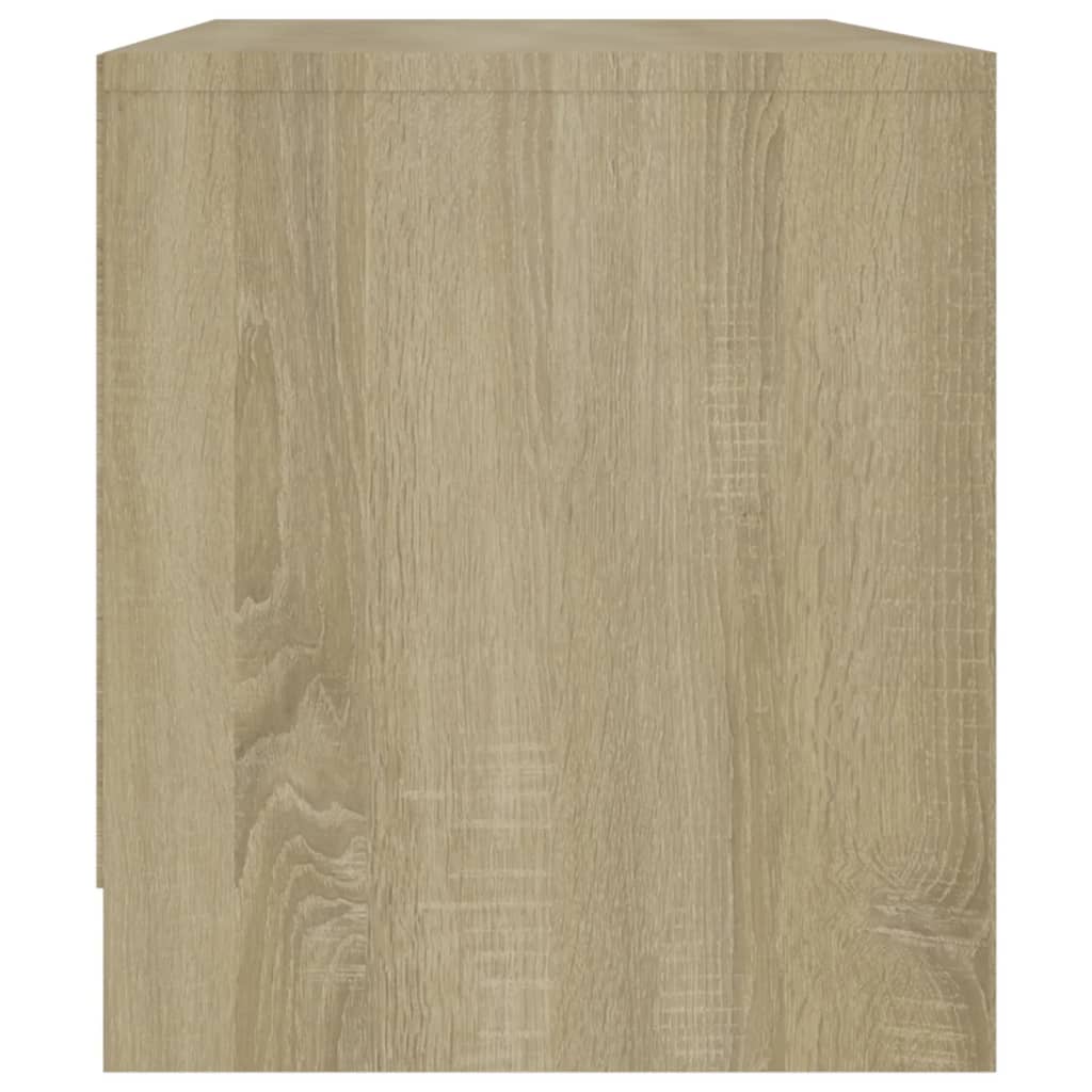 Meuble TV en chêne Sonoma 90x35x40 cm, matériau à base de bois