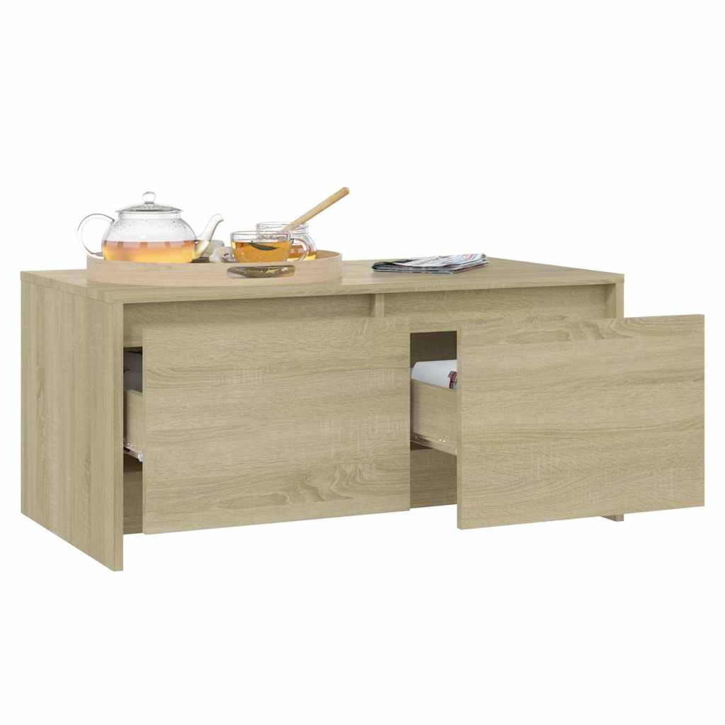 Couchtisch Sonoma-Eiche 90x50x41,5 cm Holzwerkstoff