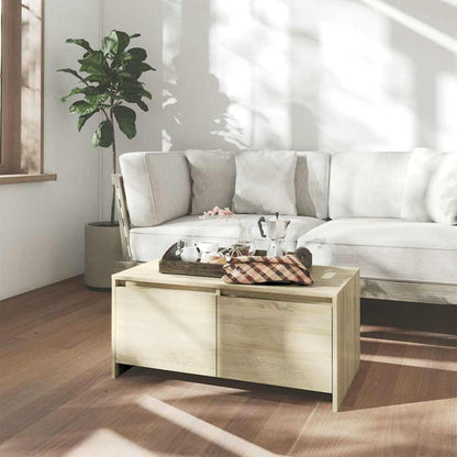 Couchtisch Sonoma-Eiche 90x50x41,5 cm Holzwerkstoff