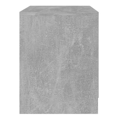Nachttisch Betongrau 45x34,5x44,5 cm Holzwerkstoff