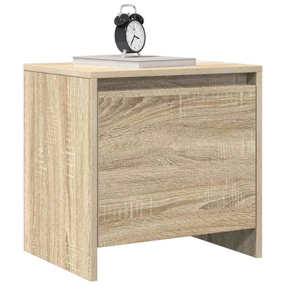 Nachttische 2 Stk. Sonoma-Eiche 45x34x44,5 cm Holzwerkstoff