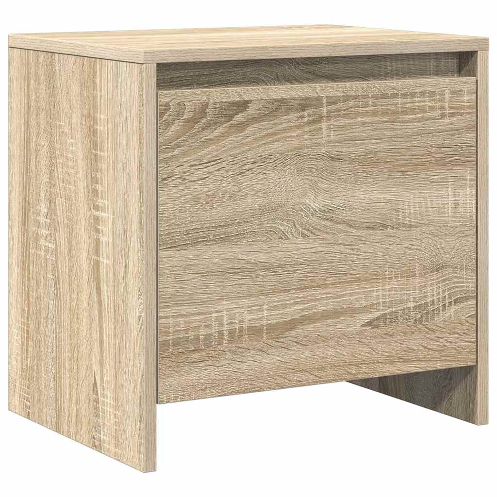 Nachttische 2 Stk. Sonoma-Eiche 45x34x44,5 cm Holzwerkstoff