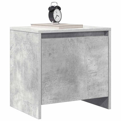 Nachttisch Betongrau 45x34x44,5 cm Holzwerkstoff