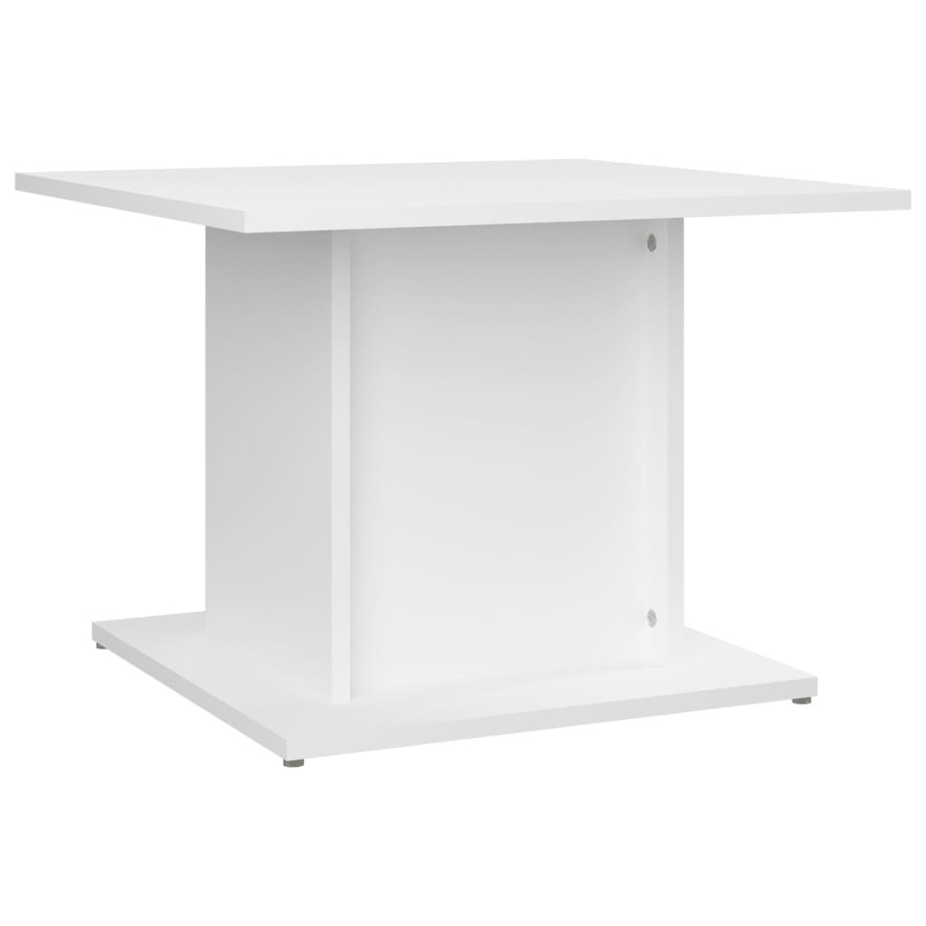 Coffee Table White 55.5x55.5x40 cm Wood Material