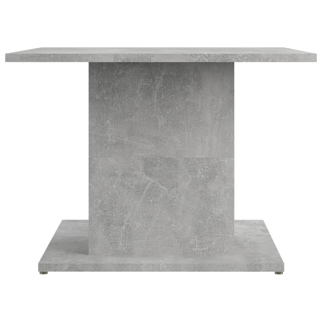 Table basse gris béton 55,5x55,5x40 cm en bois