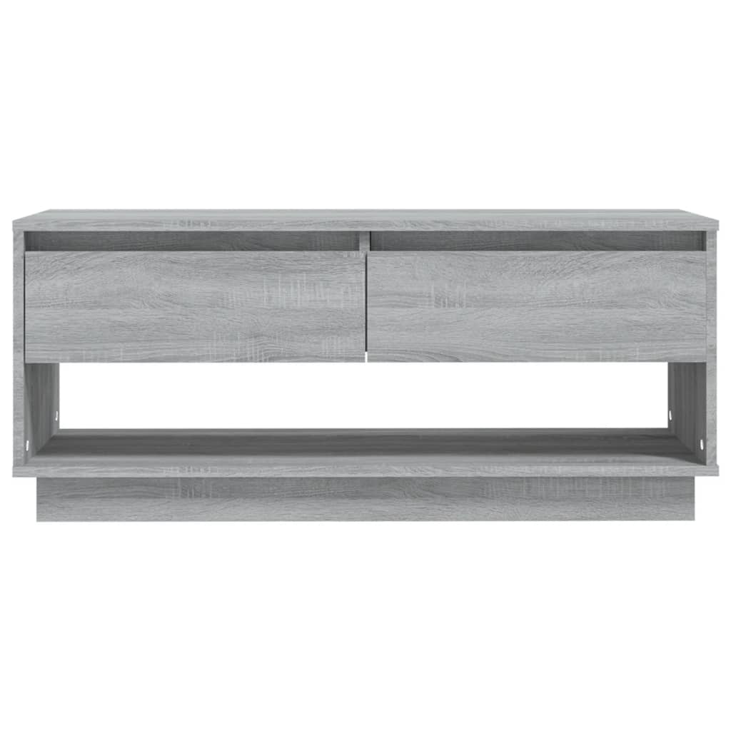 Meuble TV gris Sonoma 102x41x44 cm en bois
