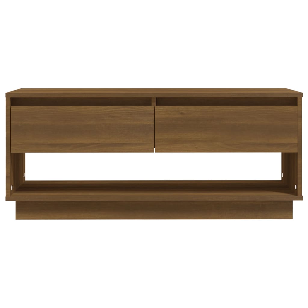 TV-Schrank Braun Eichen-Optik 102x41x44 cm Holzwerkstoff