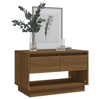TV-Schrank Braun Eichen-Optik 70x41x44 cm Holzwerkstoff