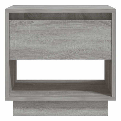Nachttische 2 Stk. Grau Sonoma 45x34x44 cm Holzwerkstoff