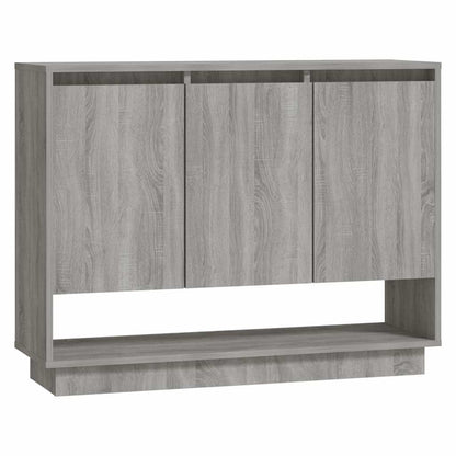 Sideboard Grau Sonoma 97x31x75 cm Holzwerkstoff