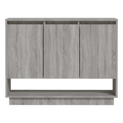 Sideboard Grau Sonoma 97x31x75 cm Holzwerkstoff