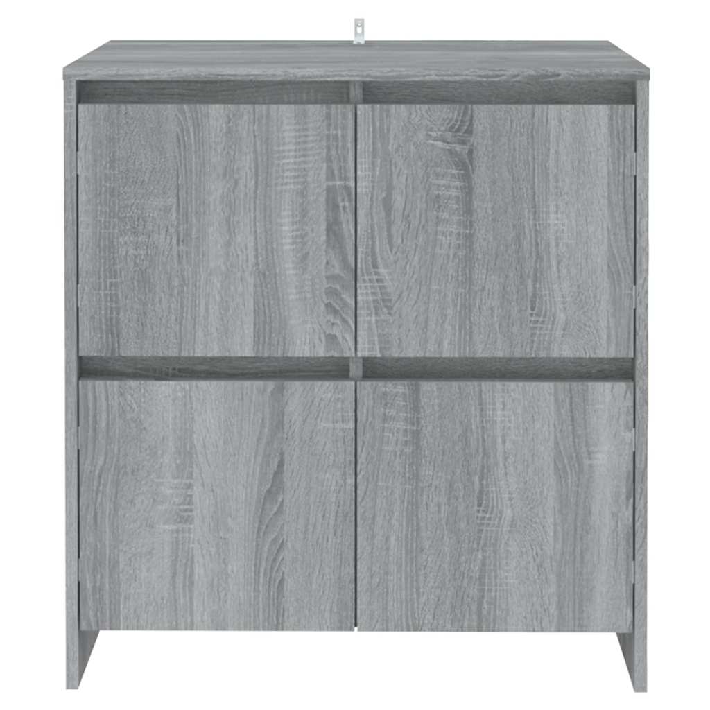 Sideboard Grau Sonoma 70x41x75 cm Holzwerkstoff