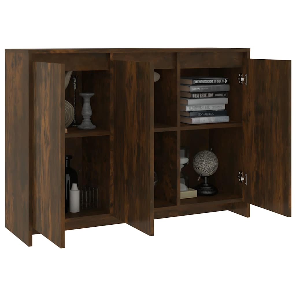 Sideboard Räuchereiche 102x33x75 cm Holzwerkstoff