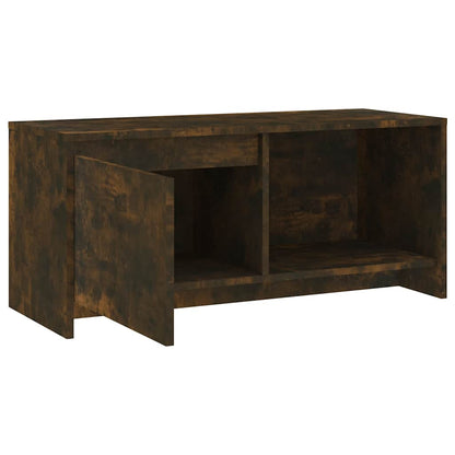 TV-Schrank Räuchereiche 90x35x40 cm Holzwerkstoff