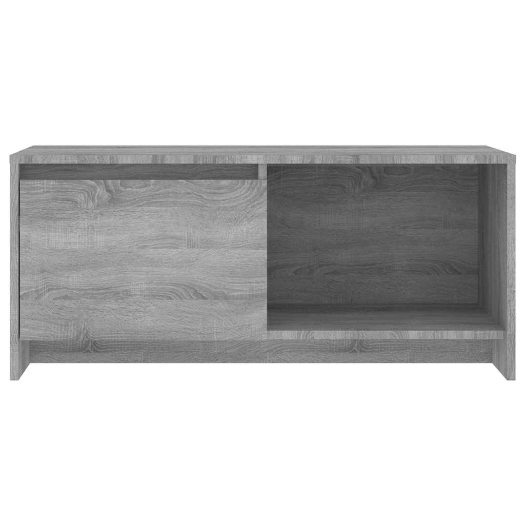TV-Schrank Grau Sonoma 90x35x40 cm Holzwerkstoff