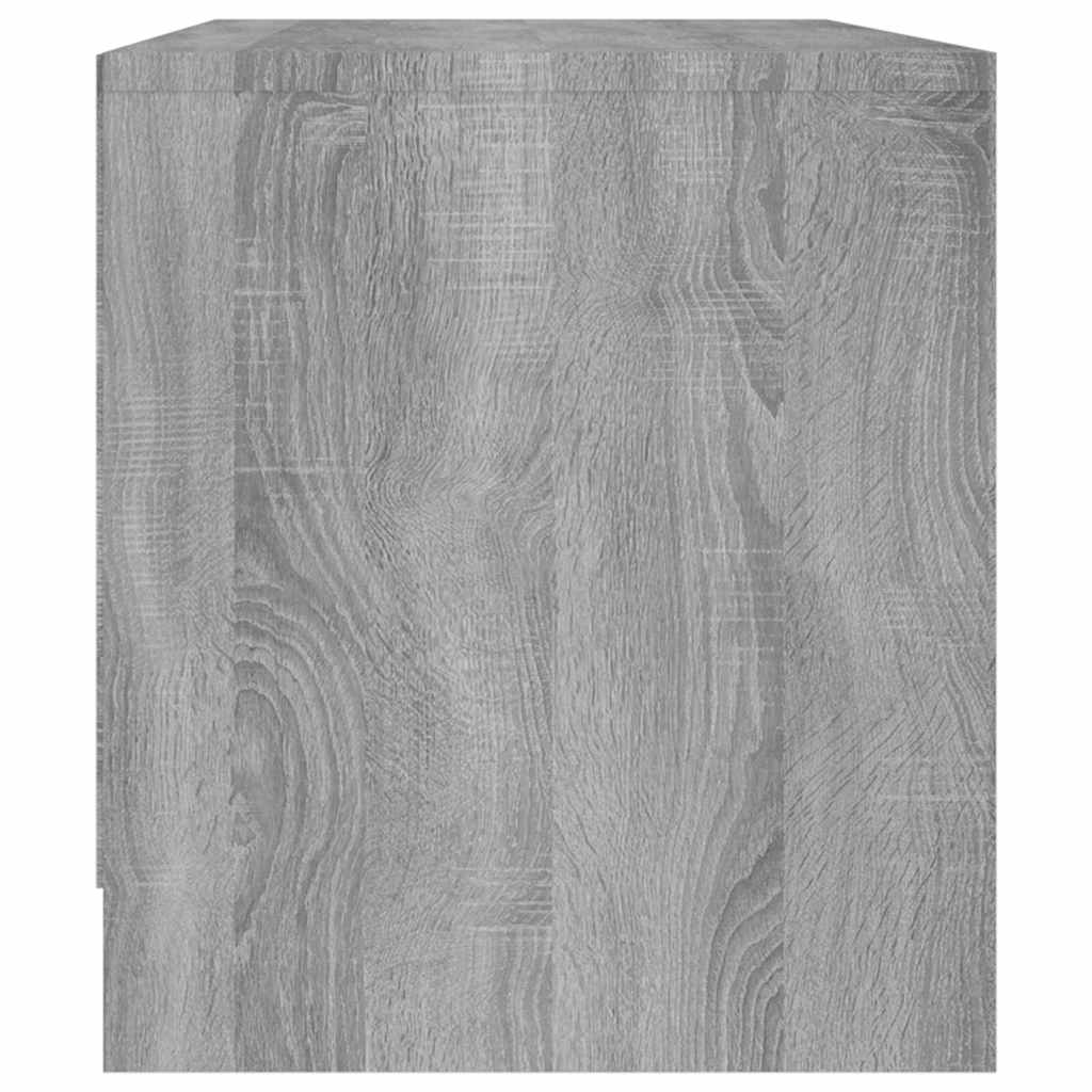 TV-Schrank Grau Sonoma 90x35x40 cm Holzwerkstoff