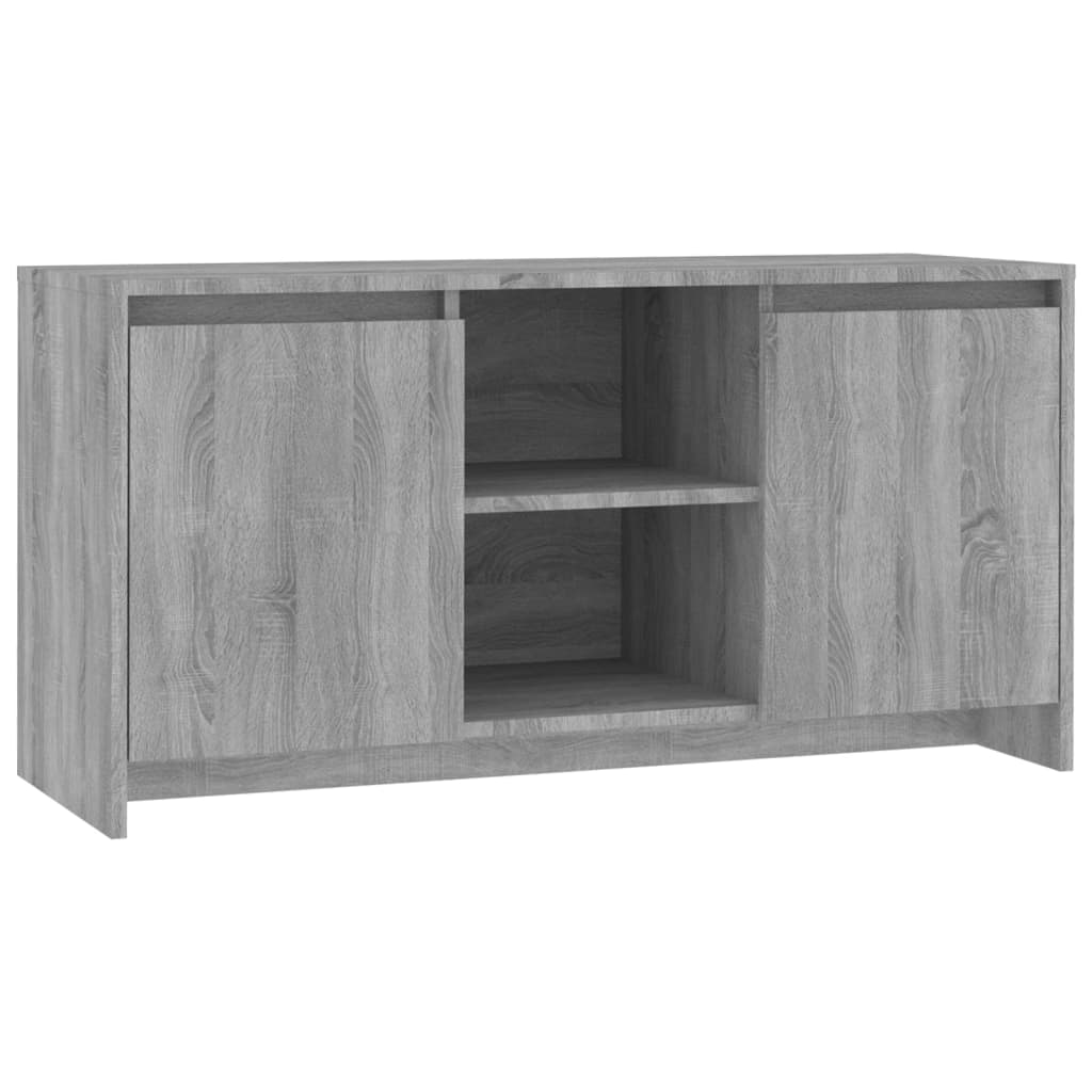 Meuble TV gris Sonoma 102x37,5x52,5 cm en bois