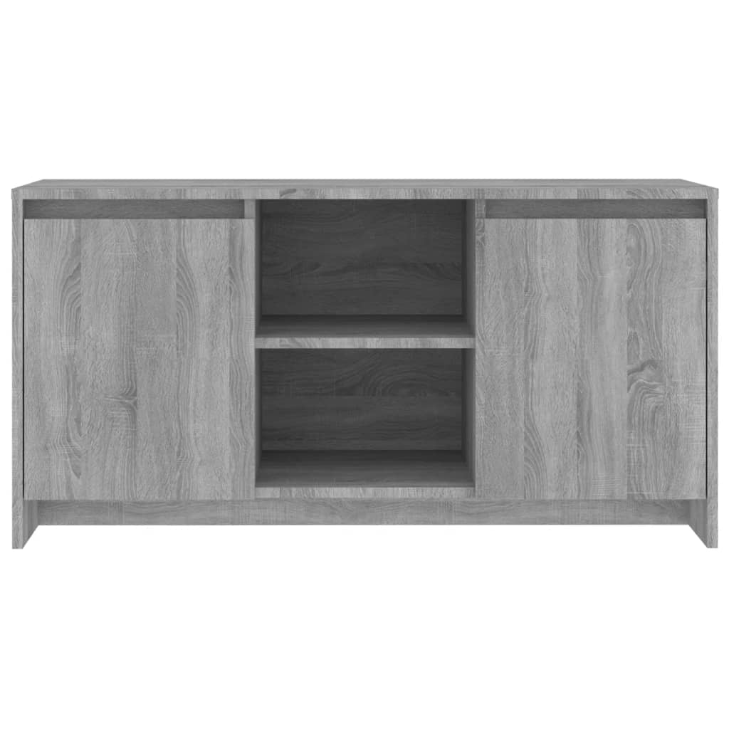 Meuble TV gris Sonoma 102x37,5x52,5 cm en bois