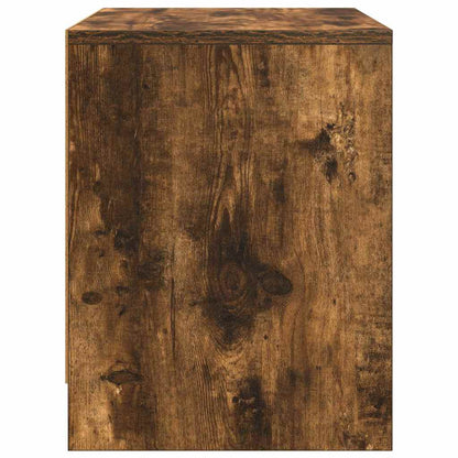 Nachttische 2 Stk. Räuchereiche 45x34x44,5 cm Holzwerkstoff