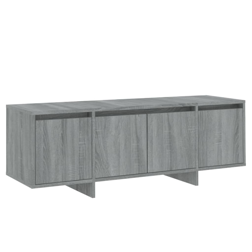Meuble TV gris Sonoma 120x30x40,5 cm en bois