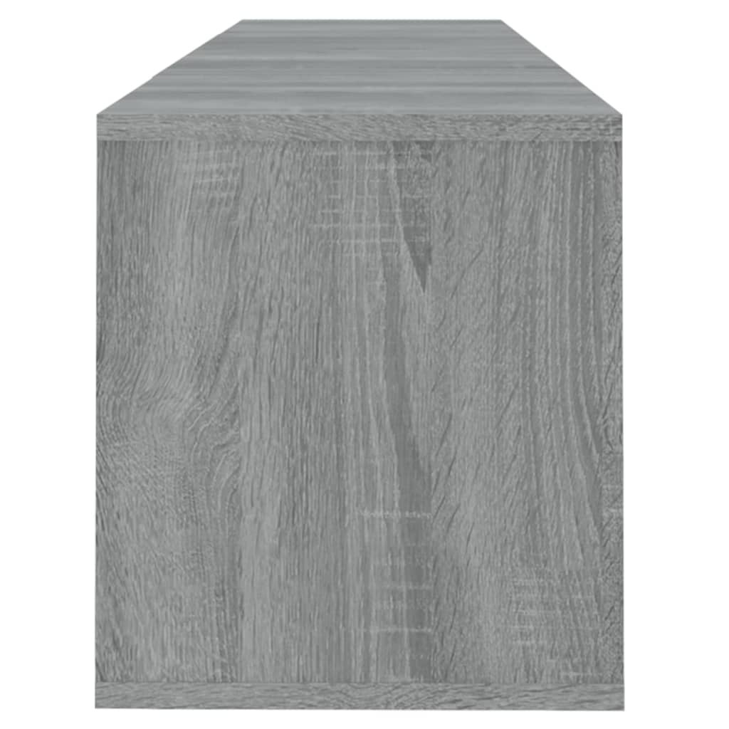 Meuble TV gris Sonoma 120x30x40,5 cm en bois