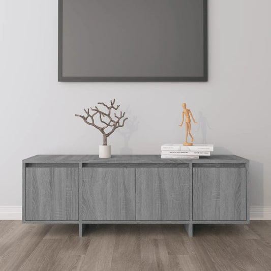 Meuble TV gris Sonoma 120x30x40,5 cm en bois