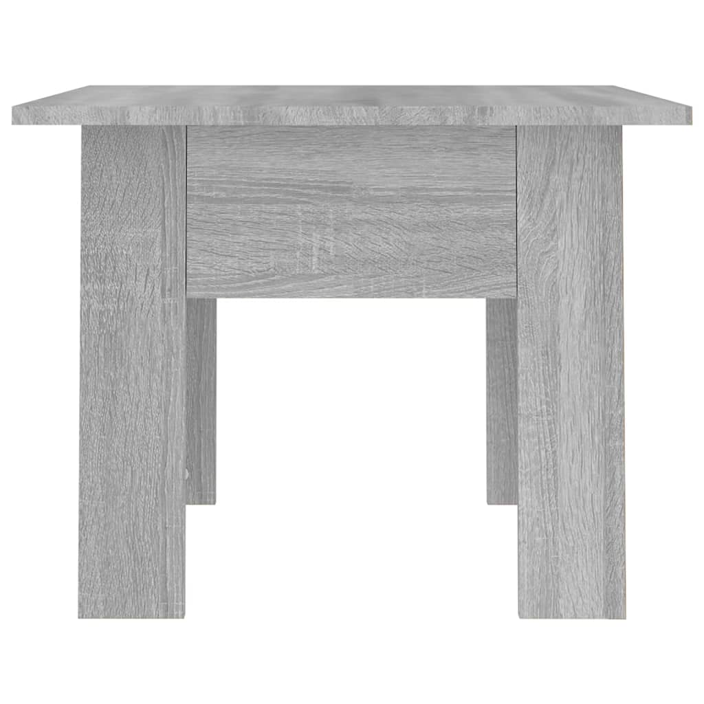 Table basse Sonoma grise 55x55x42 cm en bois
