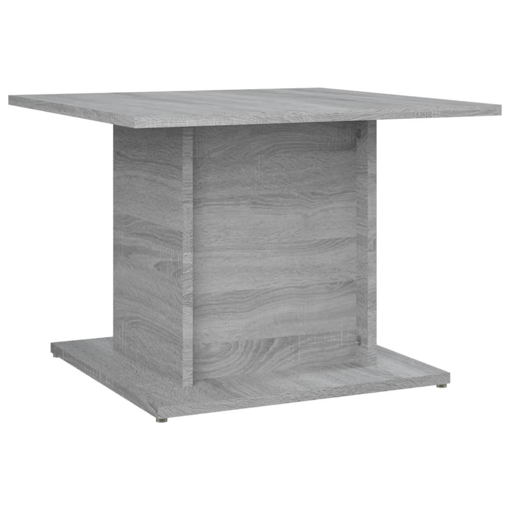 Table basse Sonoma grise 55,5x55,5x40 cm en bois